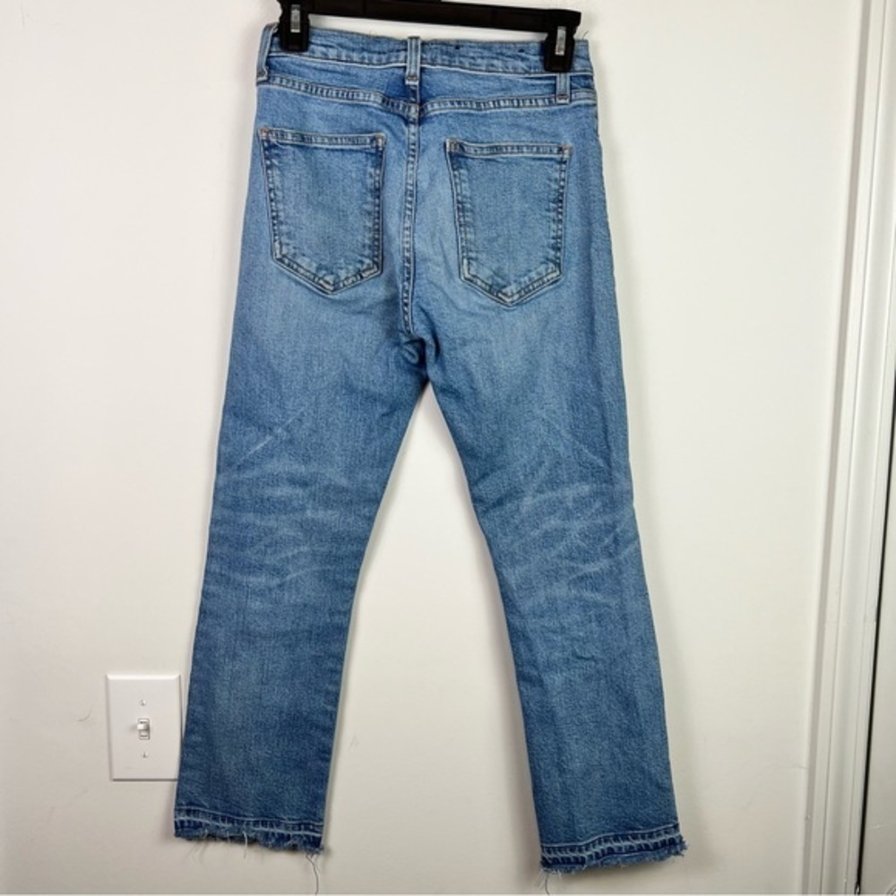 Veronica Beard Jeans womens size 26 blue Ines high waisted straight leg - Picture 4 of 9